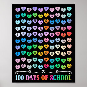 100. Schullehrertag 100 Tage Mathematik Anzahl Poster
