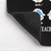 100. Schullehrertag 2021 Schafe Mousepad (Ecke)