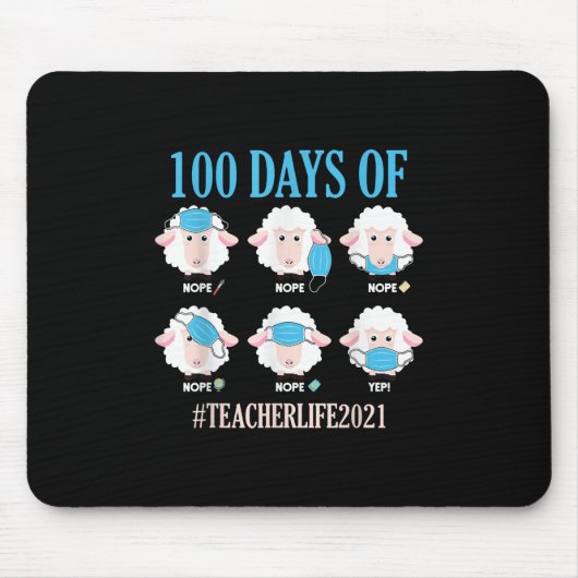 100. Schullehrertag 2021 Schafe Mousepad (Vorne)
