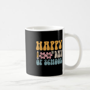 100. Schullehrertag Student glücklich 100 Tag Kaffeetasse