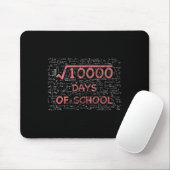 100. Schulmathematiklehrer 100 Schultage Mousepad (Mit Mouse)