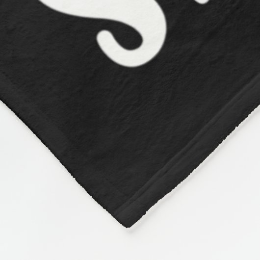 100. Schulmonstertag 100 klüger Fleecedecke (Ecke)