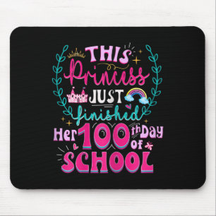 100. Schulprinzessin Niedliche Kindermädchen Teen Mousepad