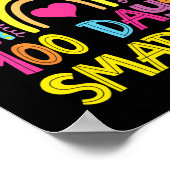 100. Schulrenbow 100 Tage Smartere Kinde Poster (Ecke)