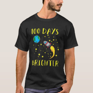 100. Schulstars Raumschiff für Frauen T-Shirt