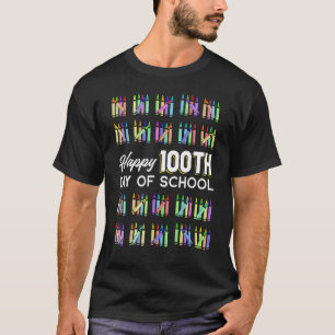 100. Schultag 100 Scho-Tage T-Shirt