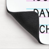 100. Schultag 100 Schultage 1 Mousepad (Ecke)