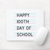 100. Schultag 100 Schultage 1 Mousepad (Mit Mouse)