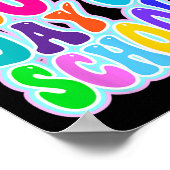 100. Schultag 100 Schultage 2 Poster (Ecke)