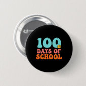 100. Schultag 100 Schultage Button (Vorne & Hinten)
