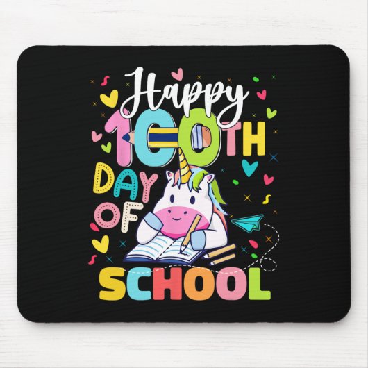 100. Schultag 100 Schultage Mousepad (Vorne)