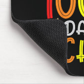 100. Schultag 100 Schultage Mousepad (Ecke)