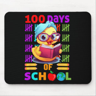100. Schultag 100 Schultage Mousepad