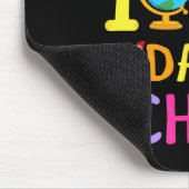 100. Schultag 100 Schultage Mousepad (Ecke)