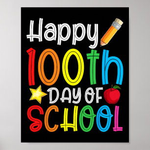 100. Schultag 100 Schultage Poster