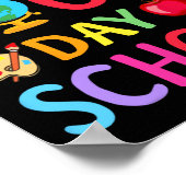 100. Schultag 100 Schultage Poster (Ecke)