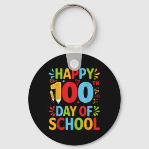 100. Schultag 100 Schultage Schlüsselanhänger