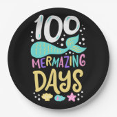 100. Schultag 100 Tage 28 Pappteller (Vorderseite)