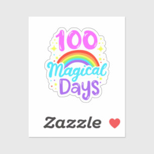 100. Schultag 100 Tage 35 Aufkleber