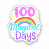 100. Schultag 100 Tage 35 Aufkleber (Vorderseite)