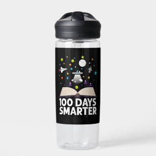 100. Schultag 100 Tage Intelligenter Bücher Weltra Trinkflasche