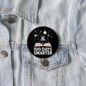 100. Schultag 100 Tage intelligenter Bücherraum Button (Beispiel)