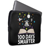 100. Schultag 100 Tage intelligenter Bücherraum Laptopschutzhülle (Vorne Rechts)