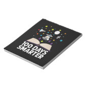 100. Schultag 100 Tage intelligenter Bücherraum Notizblock (Rotiert)