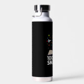 100. Schultag 100 Tage intelligenter Bücherraum Trinkflasche (Rechts)