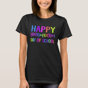 100. Schultag 100 Tage Lehrer Schüler Jungen T-Shirt