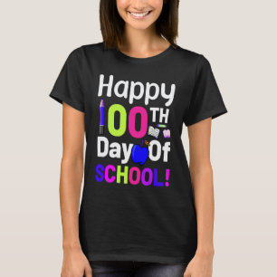 100. Schultag 100 Tage Lehrer Schüler Jungen T-Shirt