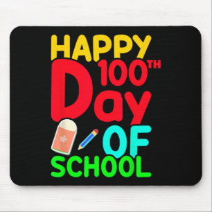 100. Schultag 100 Tage Niedlich Schüler Jungen Gi Mousepad