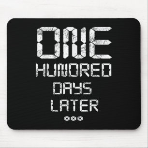 100. Schultag_ 100 Tage später - Funn Mousepad