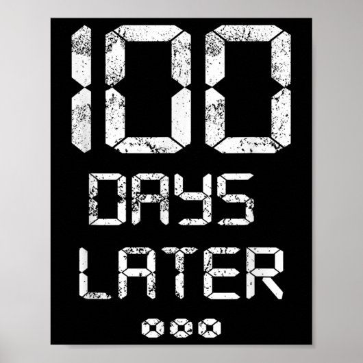 100. Schultag_ 100 Tage später - Funn Poster (Vorne)