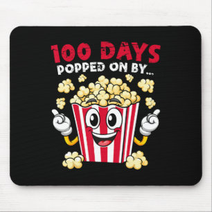 100. Schultag 100 Tage von Popcorn Mousepad