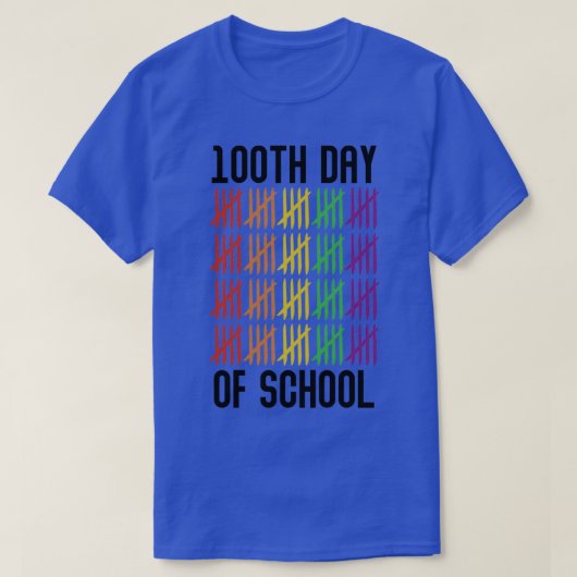 100. Schultag 27 T-Shirt (Design vorne)
