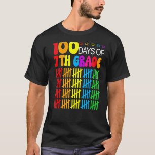 100. Schultag 7. Klasse Lehrer 100 Tage Sm T-Shirt