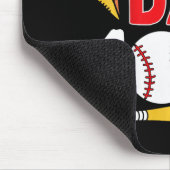 100. Schultag Baseball 100 Schultage Mousepad (Ecke)
