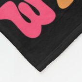 100. Schultag Donut 100 Tage verteilt mit Fleecedecke (Ecke)