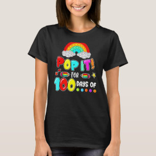 100 Schultag Es regnet 100 Tage klüger T-Shirt