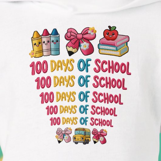 100. Schultag feiern Hoodie