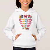 100. Schultag feiern Hoodie (Vorderseite)