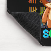 100. Schultag Frohsinn 100 Tage Smarter S Mousepad (Ecke)