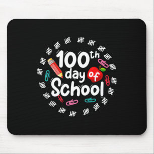 100. Schultag für Lehrer Kinder 100 Tage Sma Mousepad