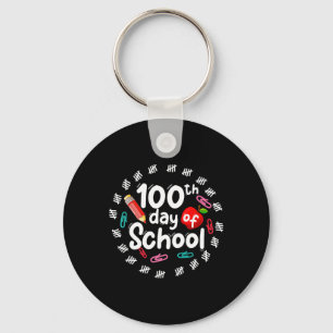 100. Schultag für Lehrer Kinder 100 Tage Sma Schlüsselanhänger