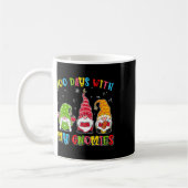 100. Schultag Gnome Lehrer Schüler 100 Da Kaffeetasse (Links)