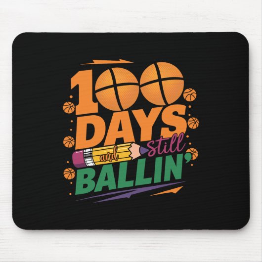 100. Schultag Kinder 100 Schultage Mousepad (Vorne)