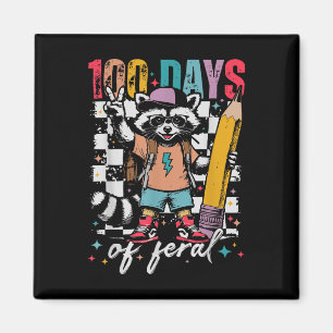 100 Schultag Kinder Funny 100 Tage der Schule Magnet