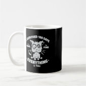 100. Schultag Kinder - ich überlebte 100 Kaffeetasse (Links)