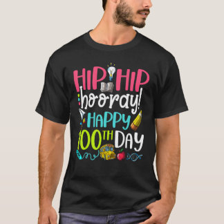 100. Schultag Langschläfchen Happy 100 Days Tea T-Shirt